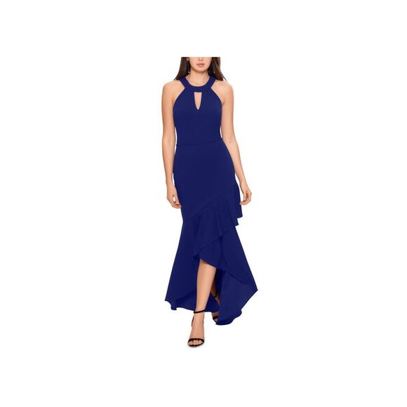 Halter Keyhole Gown